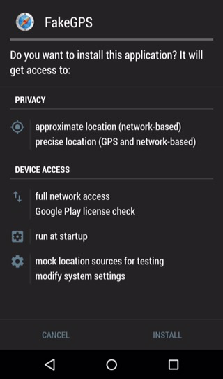 How I spoof my location on Android 5.0.2 for playing Pokémon go